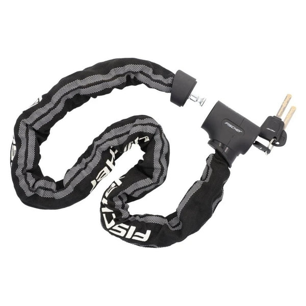 FISCHER Fahrrad Kettenschloss PROTEC PLUS+ CK100, 100 cm, 8,3 mm